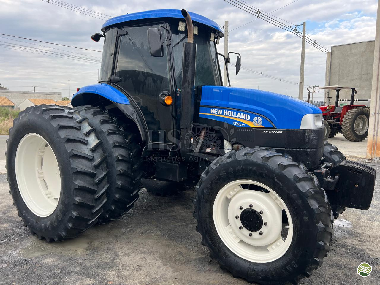TRATOR NEW HOLLAND NEW TS 6.120 Tração 4x4 HS Máquinas Agrícolas PALMEIRA PARANÁ PR